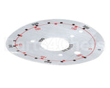8021456 Frymaster Label, Dial Plate