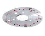8021456 Frymaster Label, Dial Plate