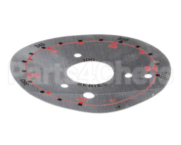 8021456 Frymaster Label, Dial Plate