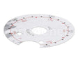 8021458 Frymaster Label,Dial Plate Notched