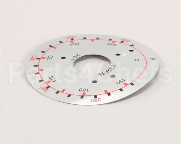 8021470 Frymaster Label, Dial Plate 135 Series