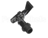 80218L Grindmaster Cecilware Faucet, Black-T1W/T1F/Fbt3
