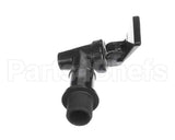 80218L Grindmaster Cecilware Faucet, Black-T1W/T1F/Fbt3