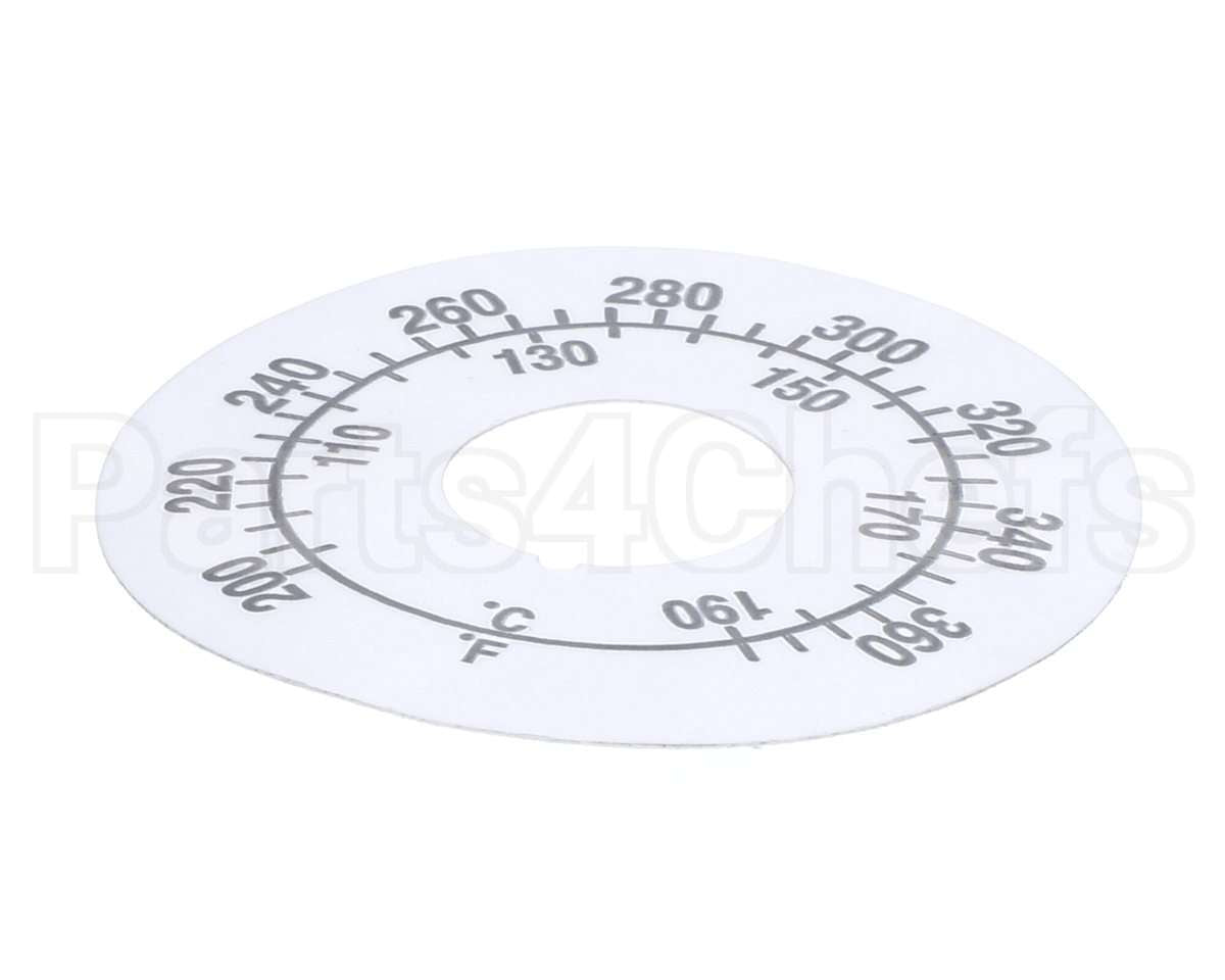 8022198 Frymaster Label, Tmt Dial Econo Fryer