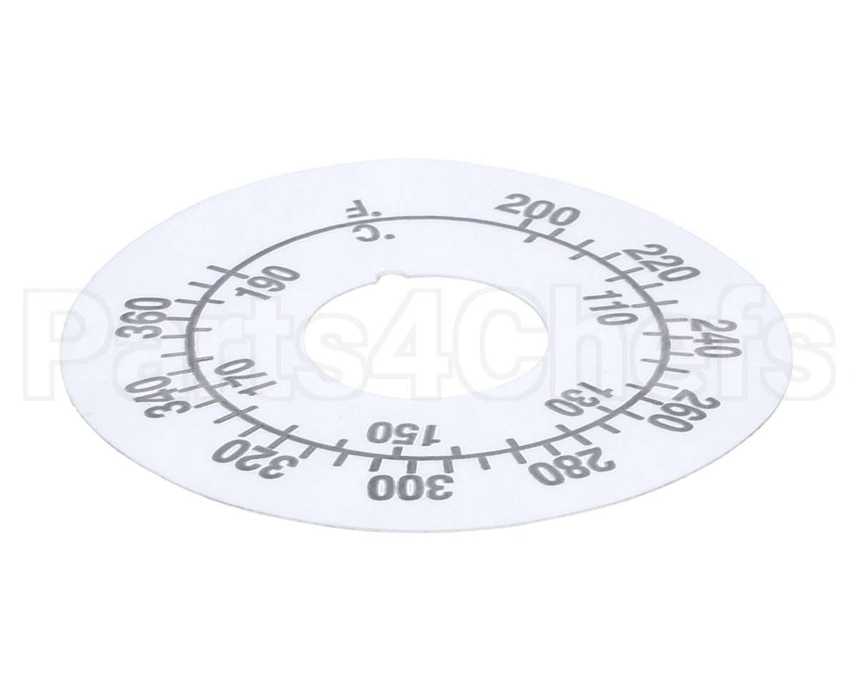 8022198 Frymaster Label, Tmt Dial Econo Fryer