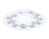 8022198 Frymaster Label, Tmt Dial Econo Fryer