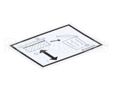 8022660 Frymaster Label, Lov Rti Waste Handle