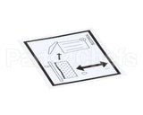8022660 Frymaster Label, Lov Rti Waste Handle