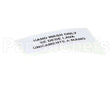 80314 Server Hand Wash Only Label