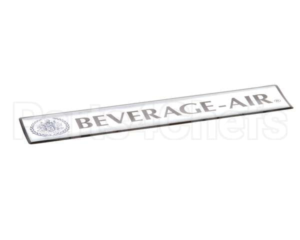 806-313B-01 Beverage Air Nameplate - Beverage-Air Large