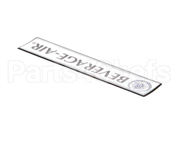 806-313B-01 Beverage Air Nameplate - Beverage-Air Large