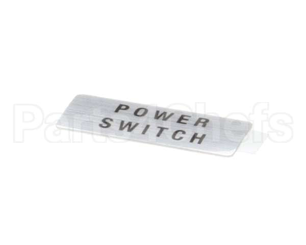 806-329D Beverage Air Label Power Switch H