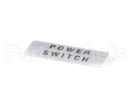 806-329D Beverage Air Label Power Switch H