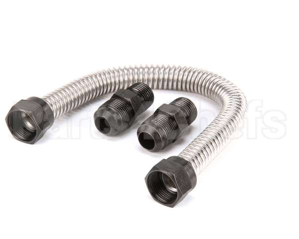 8069437SP Frymaster Flexline Assembly,15.5 W/Male Ends