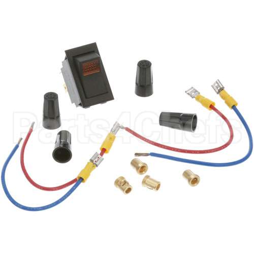 808-113-K Compatible Crescor Switch Kit - Amber Light, 20A, 120V