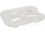 80CWD135 Compatible Cambro 1/8 Food Pan Drain Shelf Camwear, Clear, Nsf