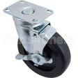 810-0357 Compatible Dean Caster W/Br Plate 5"
