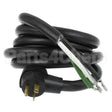 810-065-1 Compatible Crescor Cord, Power(12/3, 120V, 6"