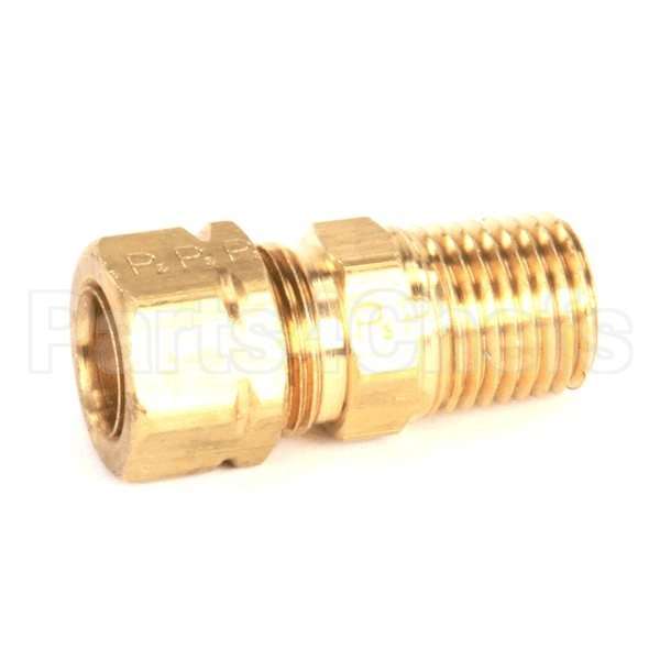 8101025 Compatible Frymaster Connector, 1/4 Npt X 3/8 Male
