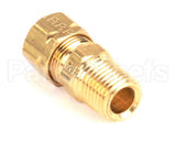8101025 Frymaster Connector, 1/4 Npt X 3/8 Male