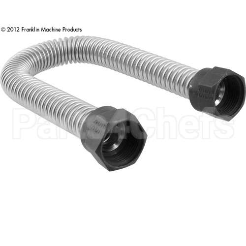 8101057 Compatible Frymaster Hose, Oil Return, 5/8"X13"