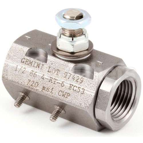 8102201 Compatible Frymaster 1/2 Ball W/Studs Valve Gemini