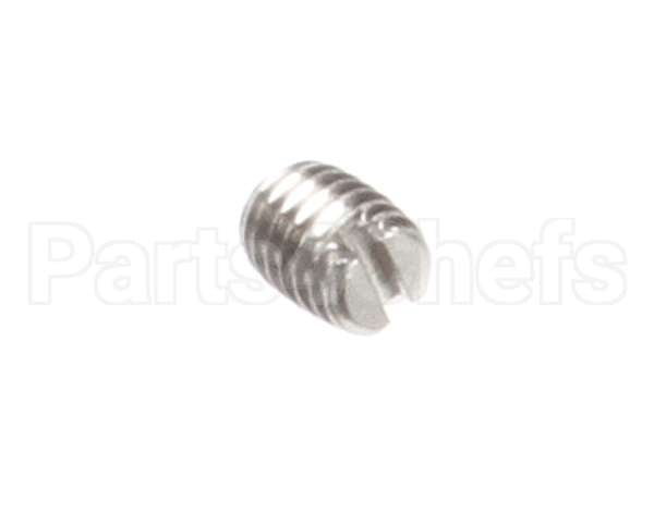 810382 Globe Set Screw, Stn. Stl. Slotted