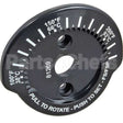 81269 Compatible Server Plate, Thermostat Indicat Or 100 - 200F
