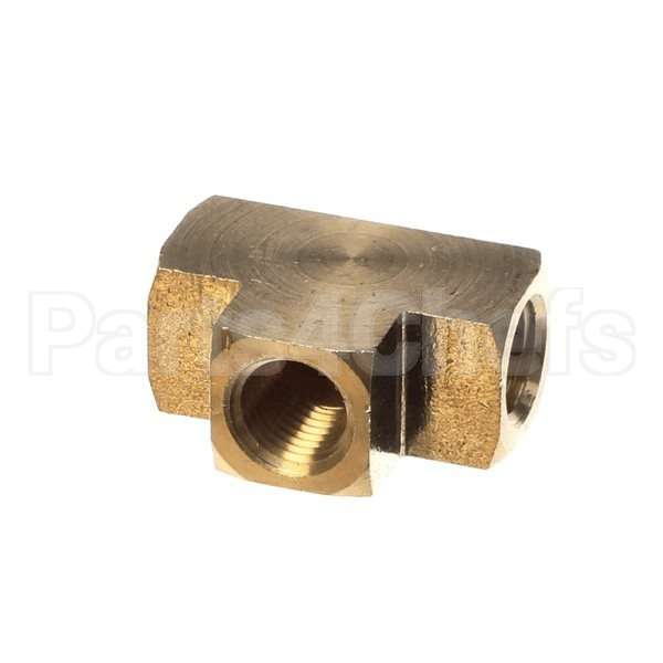 8130449 Compatible Frymaster Tee, 1/4Npt Brs