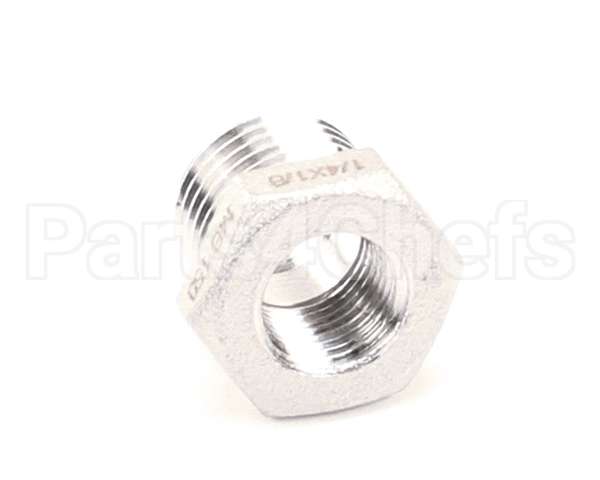 8130807 Frymaster Bushing, 1/4Mnpt X 1/8Fnpt Ss
