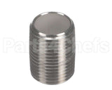 8130900 Frymaster Nipple, 1/2 X Close Npt S/S