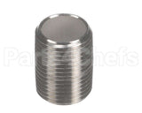 8130900 Frymaster Nipple, 1/2 X Close Npt S/S