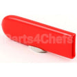 8140047 Compatible Frymaster Handle Vlv Red Sleeve W/ Logo