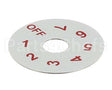 82-0141 Beverage Air Dial Plate - Thermostat
