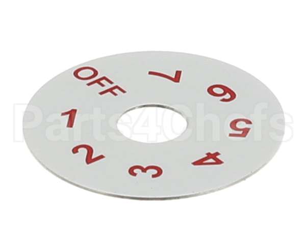 82-0141 Beverage Air Dial Plate - Thermostat