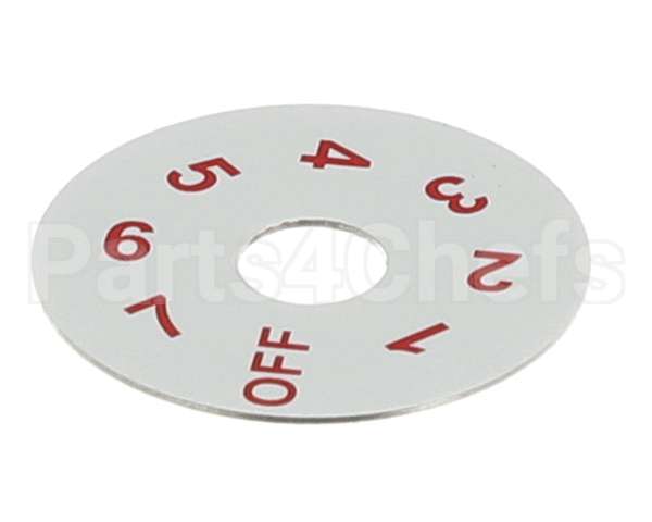 82-0141 Beverage Air Dial Plate - Thermostat