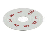 82-0141 Beverage Air Dial Plate - Thermostat
