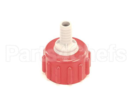82-3989 Lancer Bib,Connector,Plastic,3/8,Red