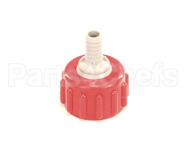 82-3989 Lancer Bib,Connector,Plastic,3/8,Red