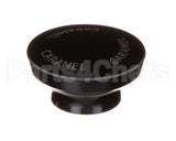 82023-024 Server Black Knob, Engraved Caramel