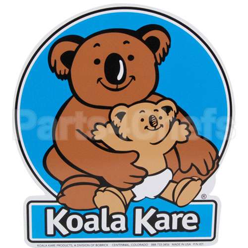 825-KIT Compatible Koala Kare Door Label 10Inx11In