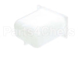 82558 Server Jar, Fount, Plastic, Shallow, White