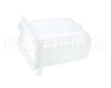 82558 Server Jar, Fount, Plastic, Shallow, White