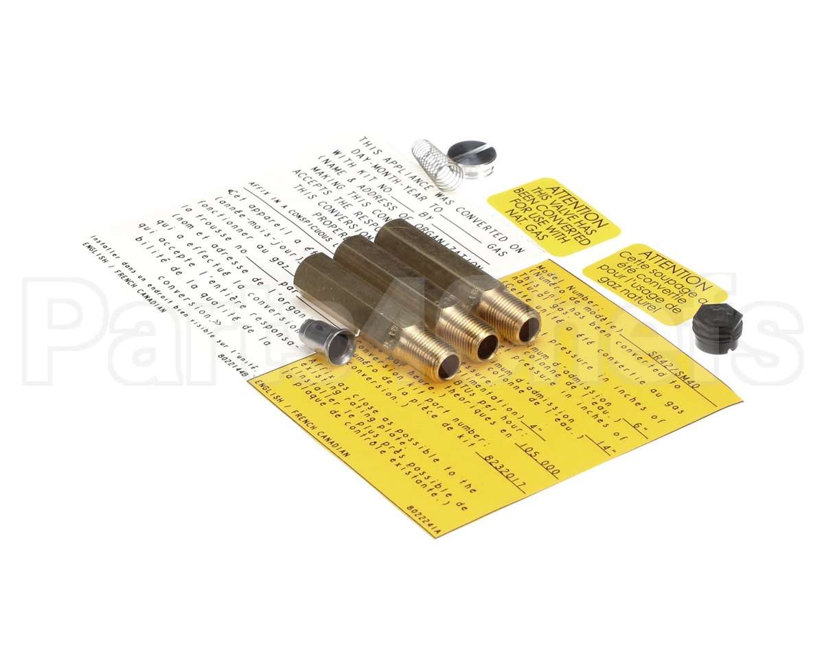 8263175 Frymaster Kit, Hw Lp To Nat Esg35T
