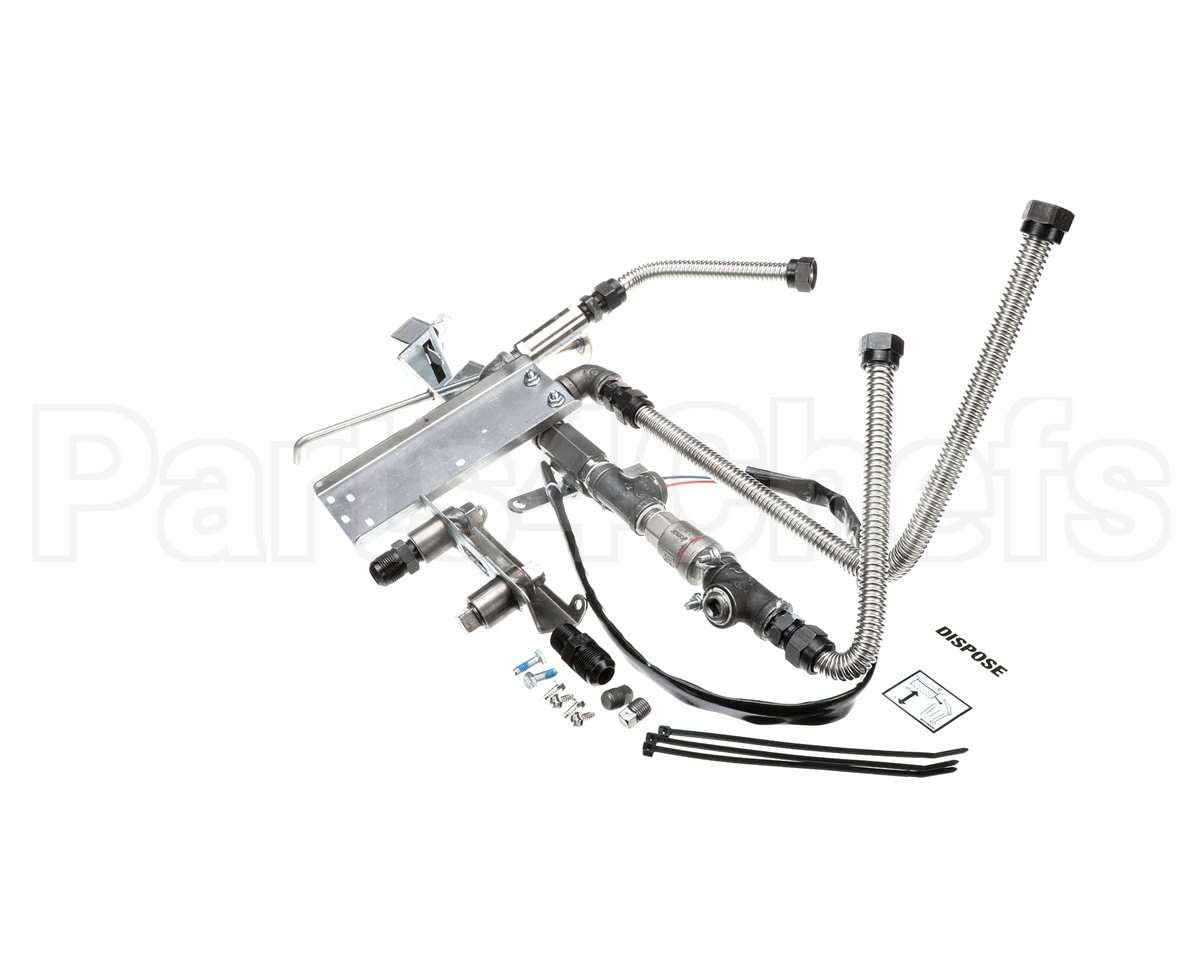 8263184 Frymaster Kit, Ocf Gas 3Bat Rear Oil Dsp