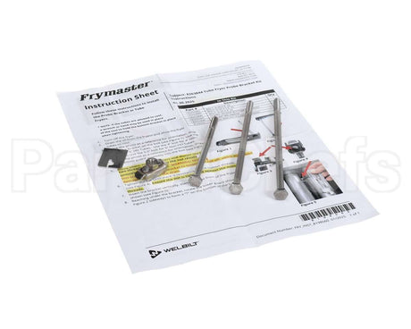 8263844 Frymaster Tube Fryer Probe Bracket Kit