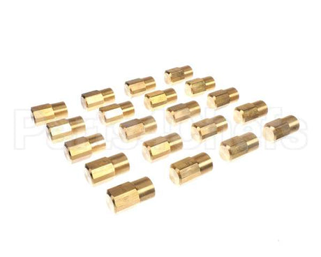 82775 Fisher Close Elbow 1/2F Brs 20Ea