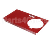 83363R Grindmaster Cecilware Panel, Upper Front, Red, 875/8