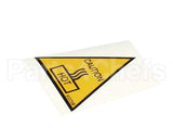 83370-2 Henny Penny Label-Caution Hot, Ul, Mylar