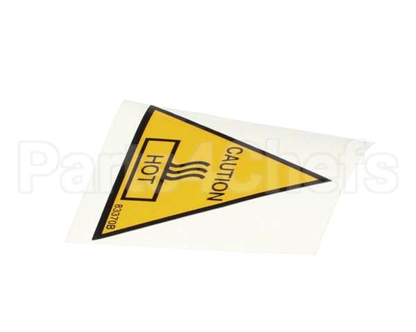 83370-2 Henny Penny Label-Caution Hot, Ul, Mylar
